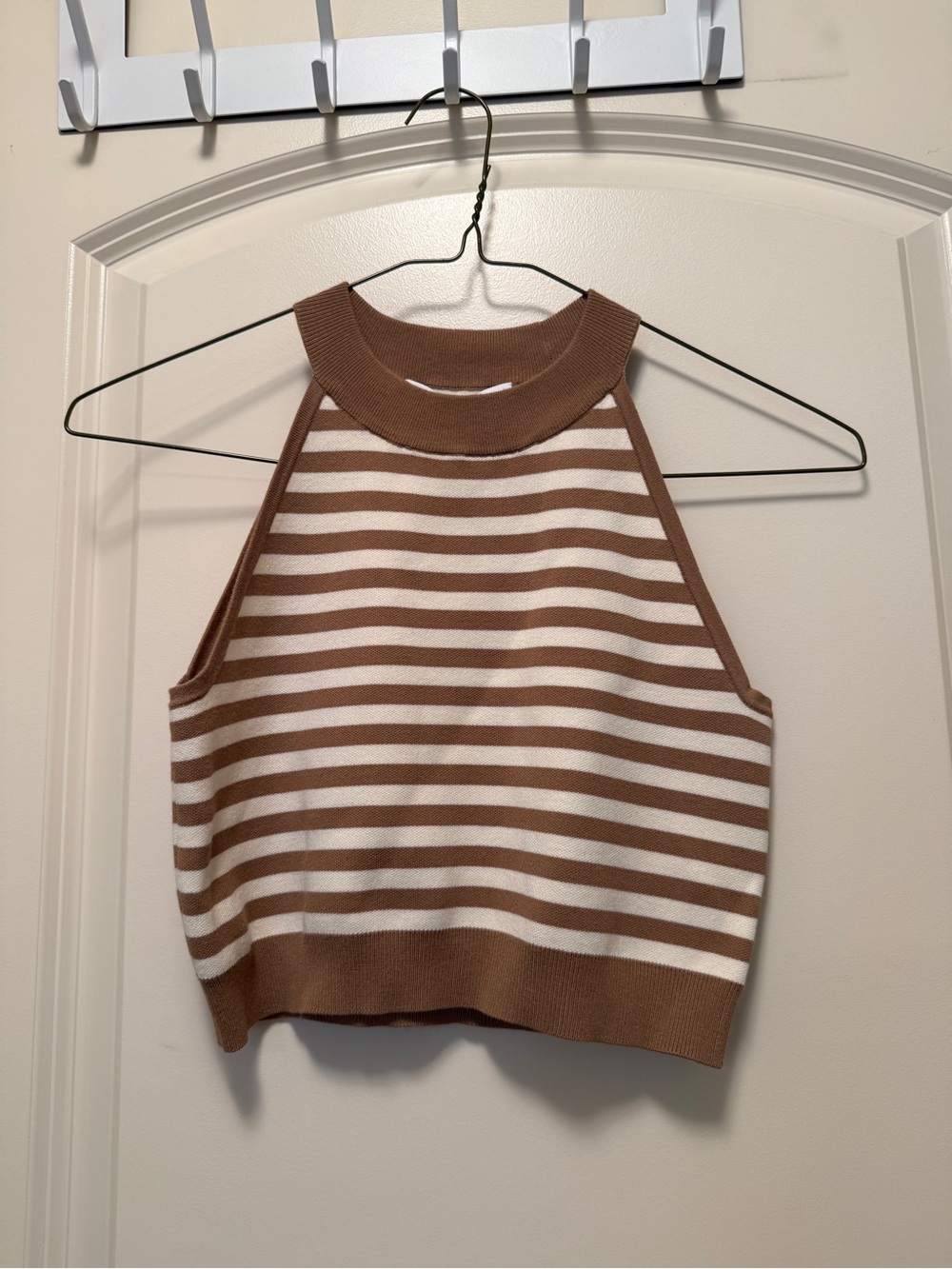 Max Mara Striped Halter. Summer I Turned Pretty top.